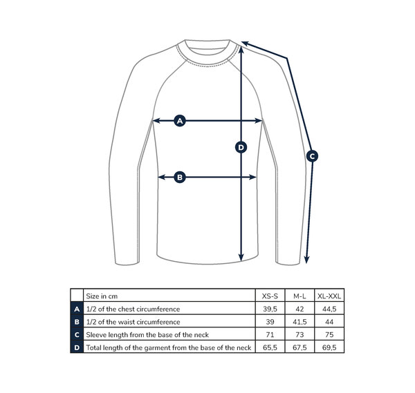 T-shirt thermique Adventer Underwear Titanium & Black