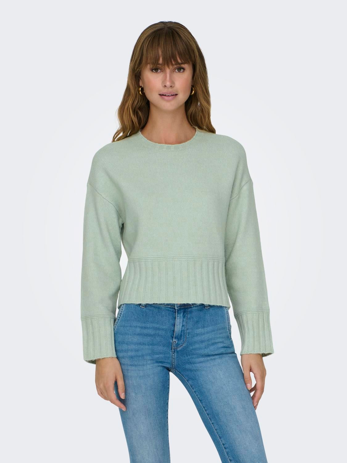 ONLALLIE Strickpullover Harbor Gray