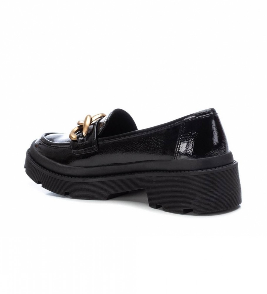 Mocassins Xti Flat Pretos