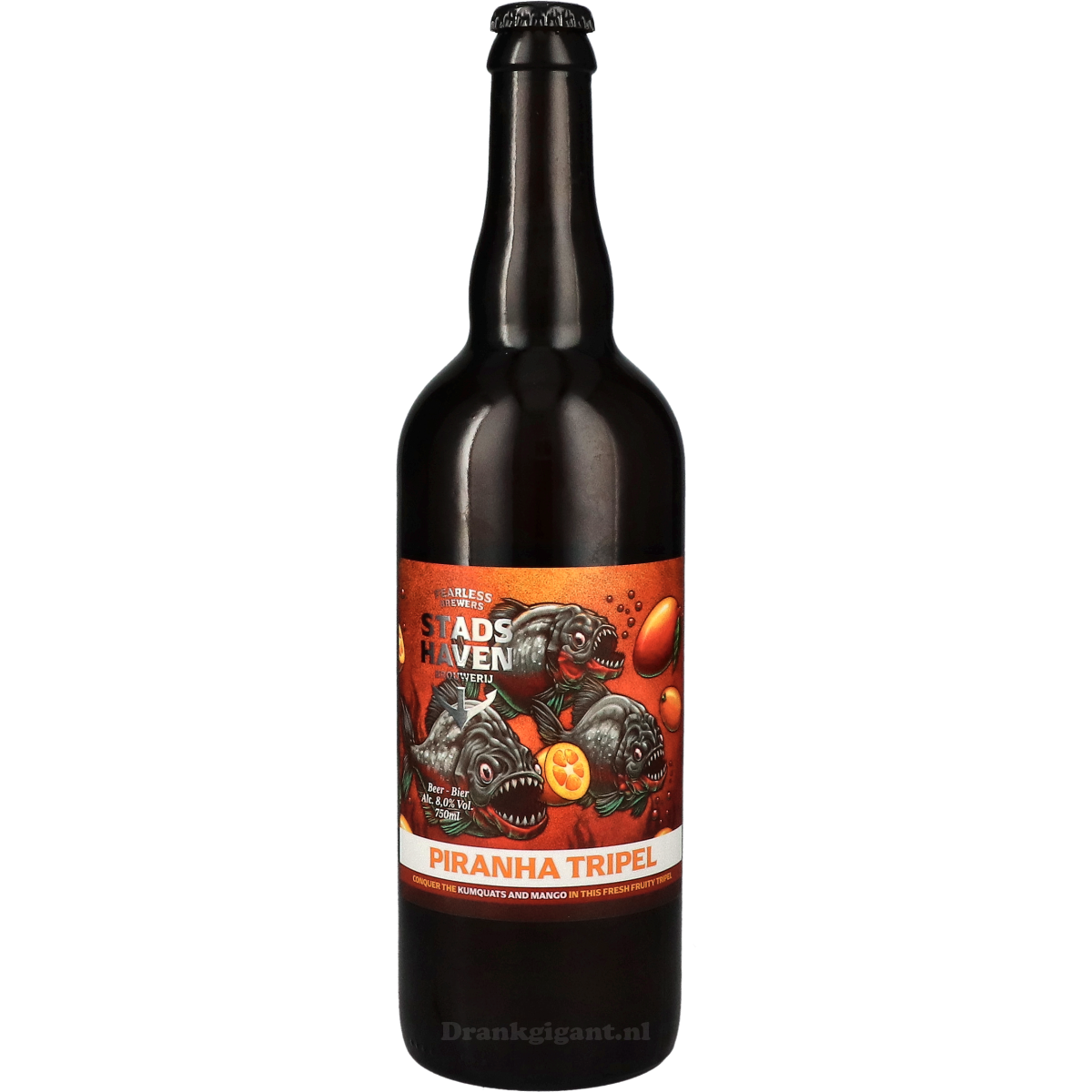 Stadshaven Piranha Tripel 75 cl