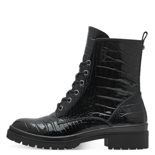 Tamaris Støvler, Black Croco, 38