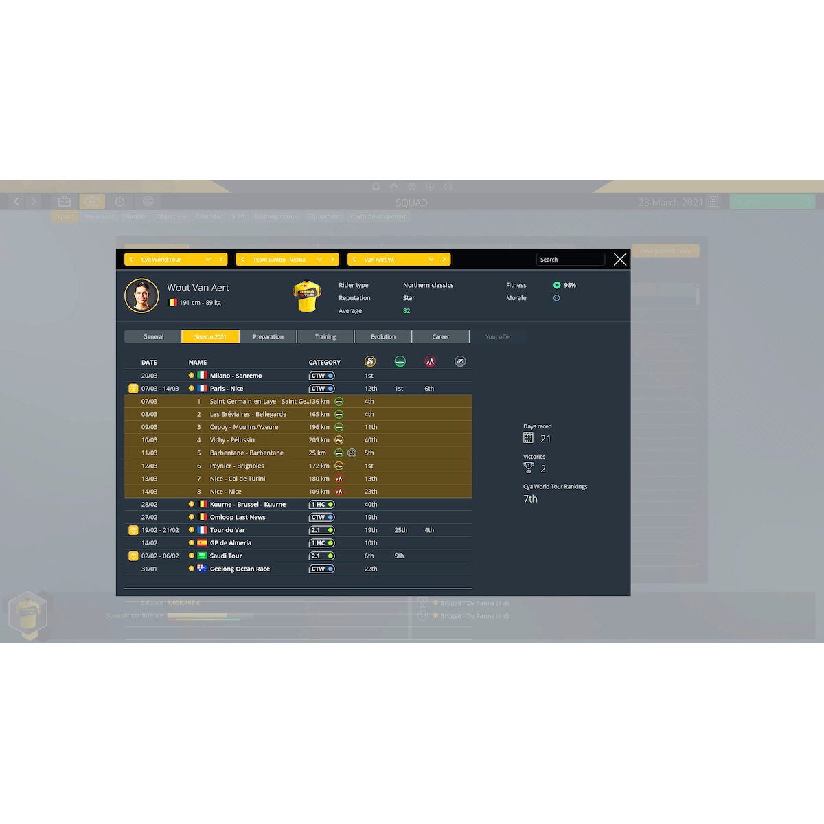Pro Cycling Manager 2021 - PC Windows