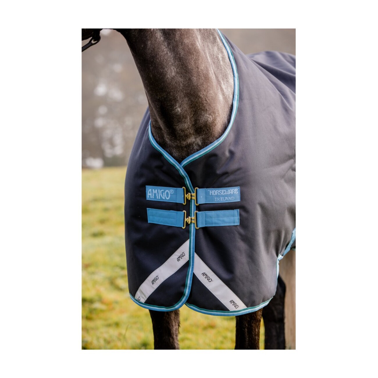 Horseware Regendecke Bravo 12 Turnout 50 g 1,3 m