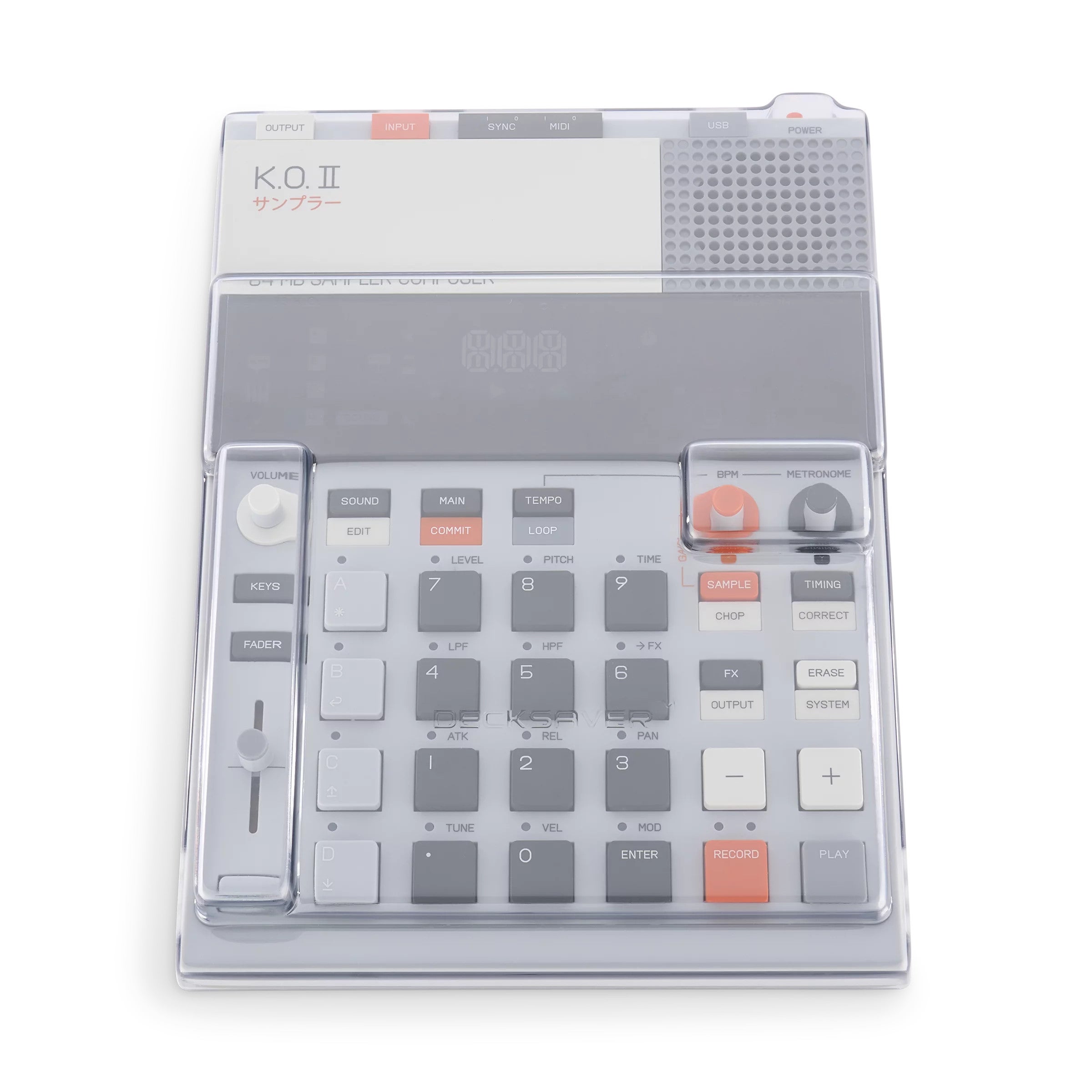 Decksaver cover voor Teenage Engineering EP-133 K.O.