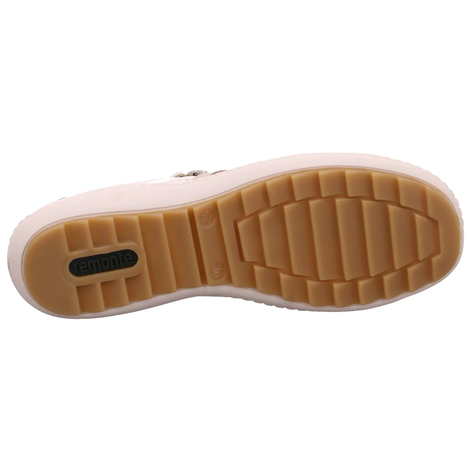 REMONTE Schnürschuh Weiss Leder