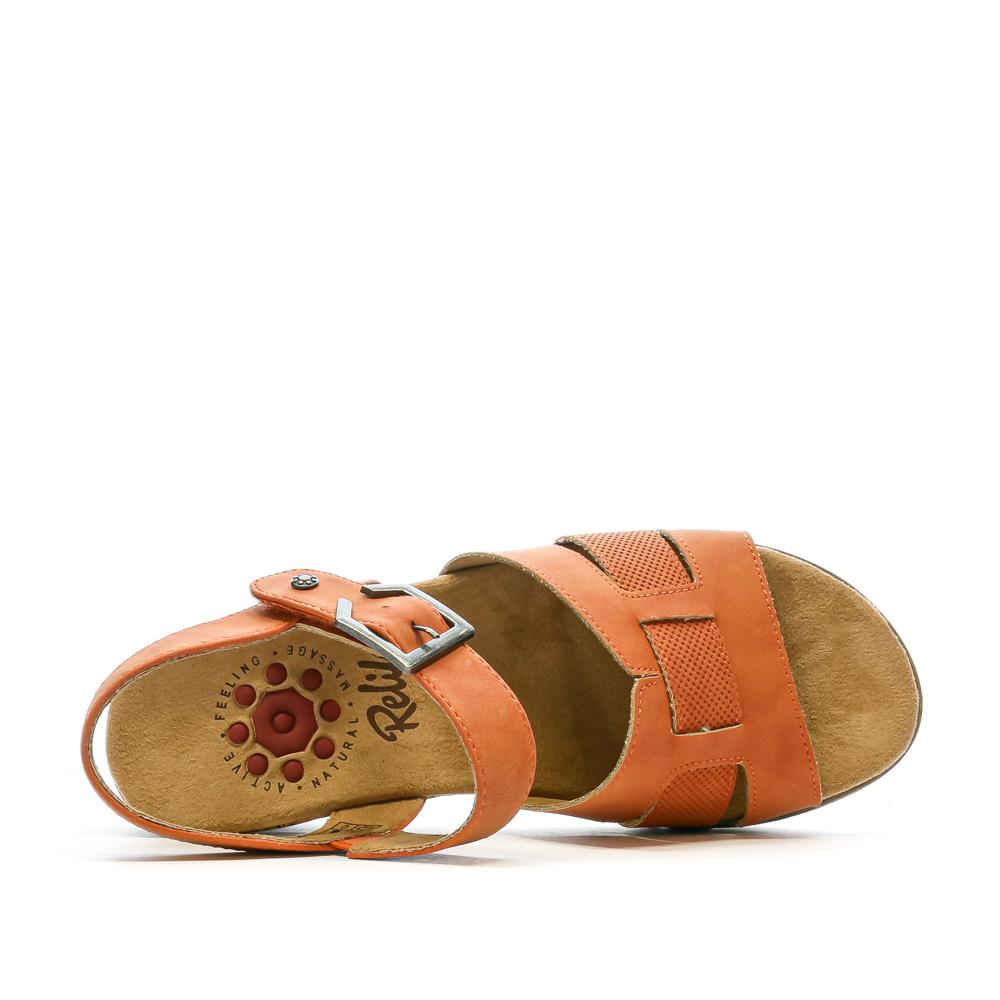 Relife Sandales Orange Femme RELIFE Hursul