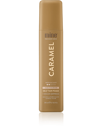 MineTan Self Tan 1 Hour Express Self Tan Foam Caramel 200ml