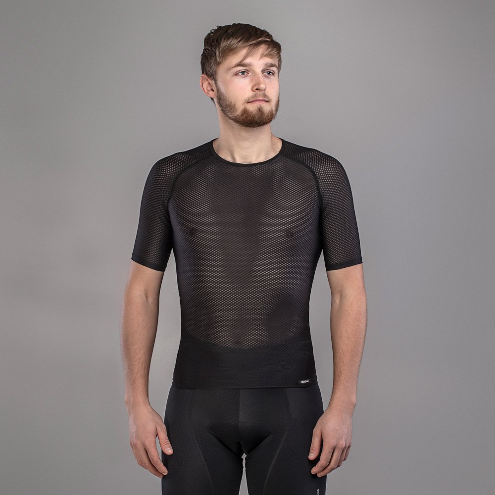 GripGrab Ultralight Mesh Svedundertrøje Kortærmet Sort