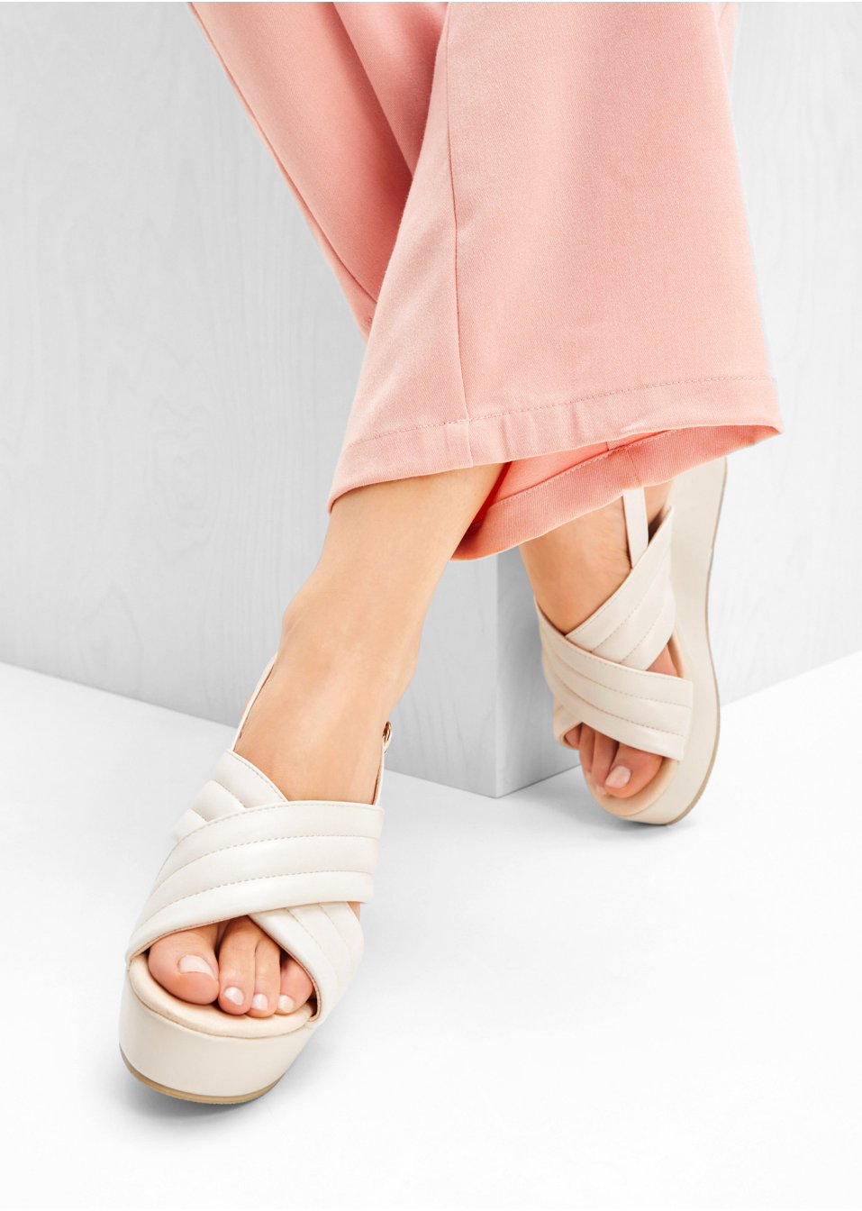 Sandales à plateforme
