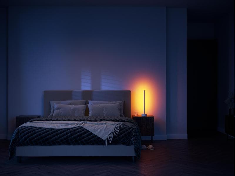 Philips Hue Tischleuchte Gradient, Signe, 12 W, Weiss Tischleuchte