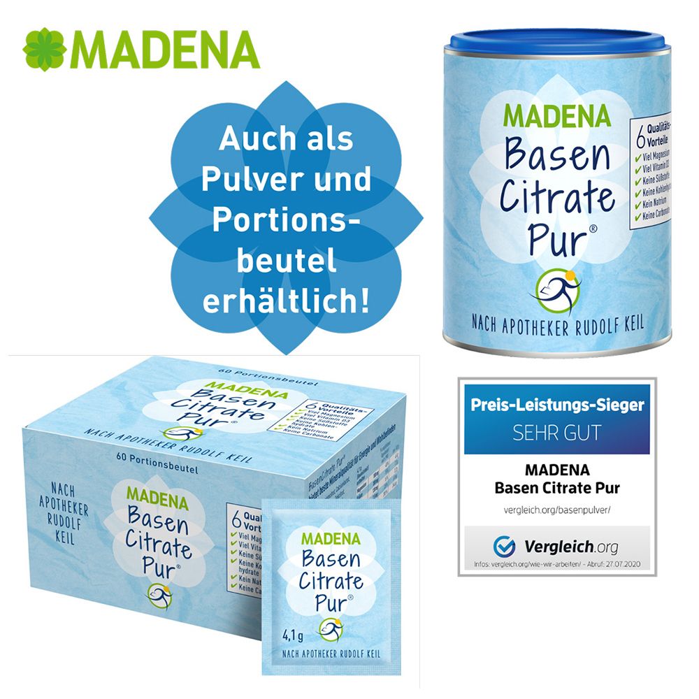 Basen Citrate Pur® Nach Apotheker Rudolf Keil