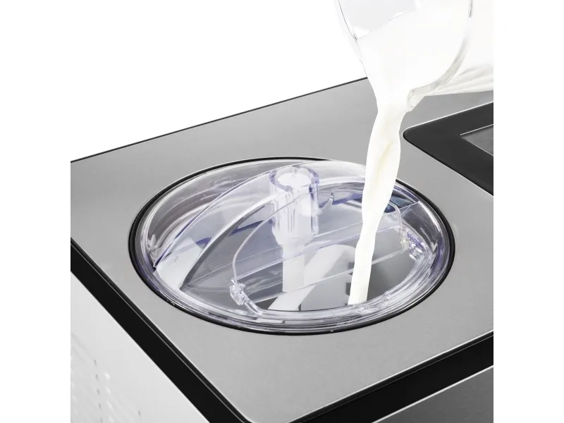 Princess 282604, Kompressor ismaskine, 2 L, 20 min., 1 skåle, LCD, 1,4 m