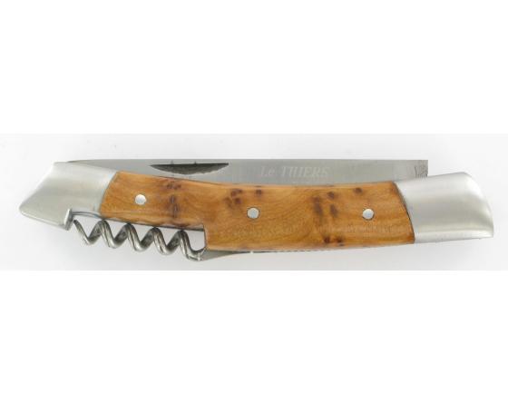 Le Thiers Thuya Carbone Couteau de poche Le Thiers par Chazeau Honoré