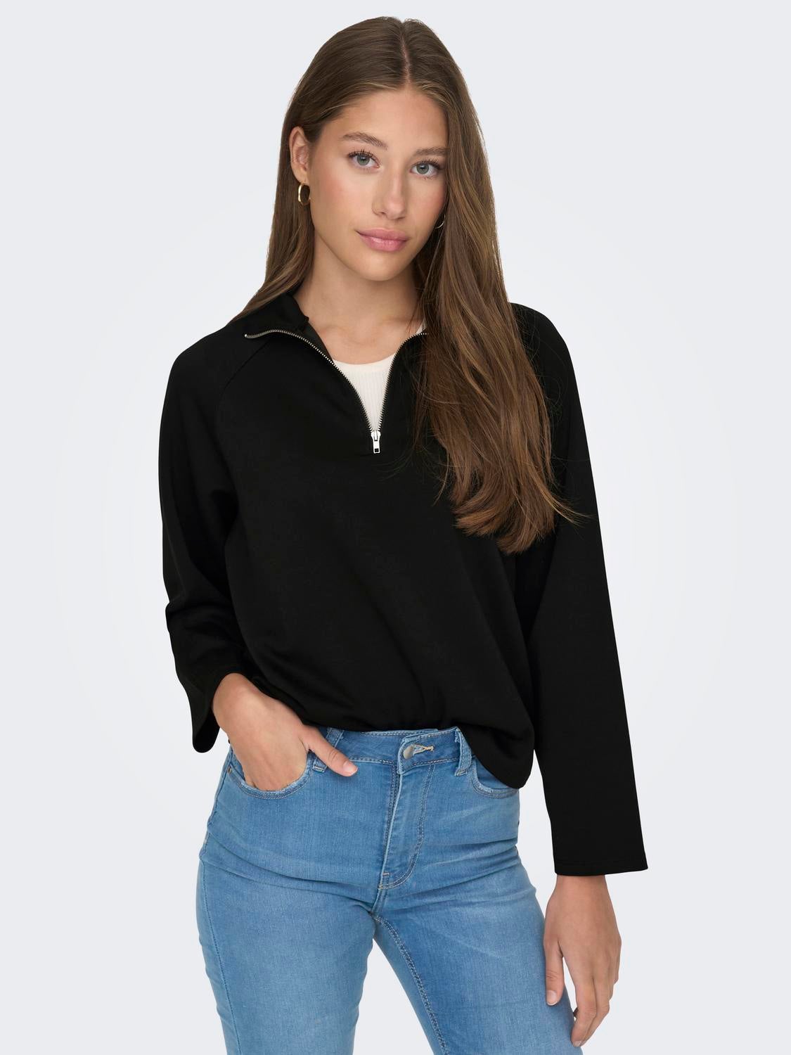 JDYELDORA Sweatshirt Black