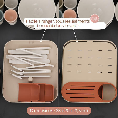 Egoutte Biberons Forêt Terracotta/Clay - BEABA