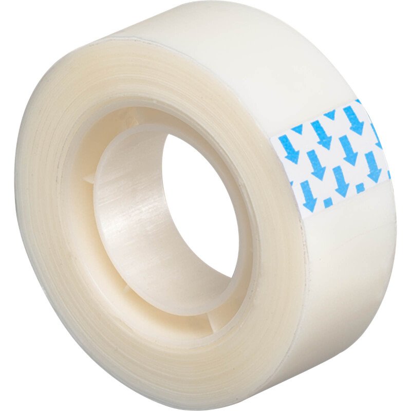 Ruban adhésif invisible budget - Largeur 19 mm x longueur 33 m - Lot de 8