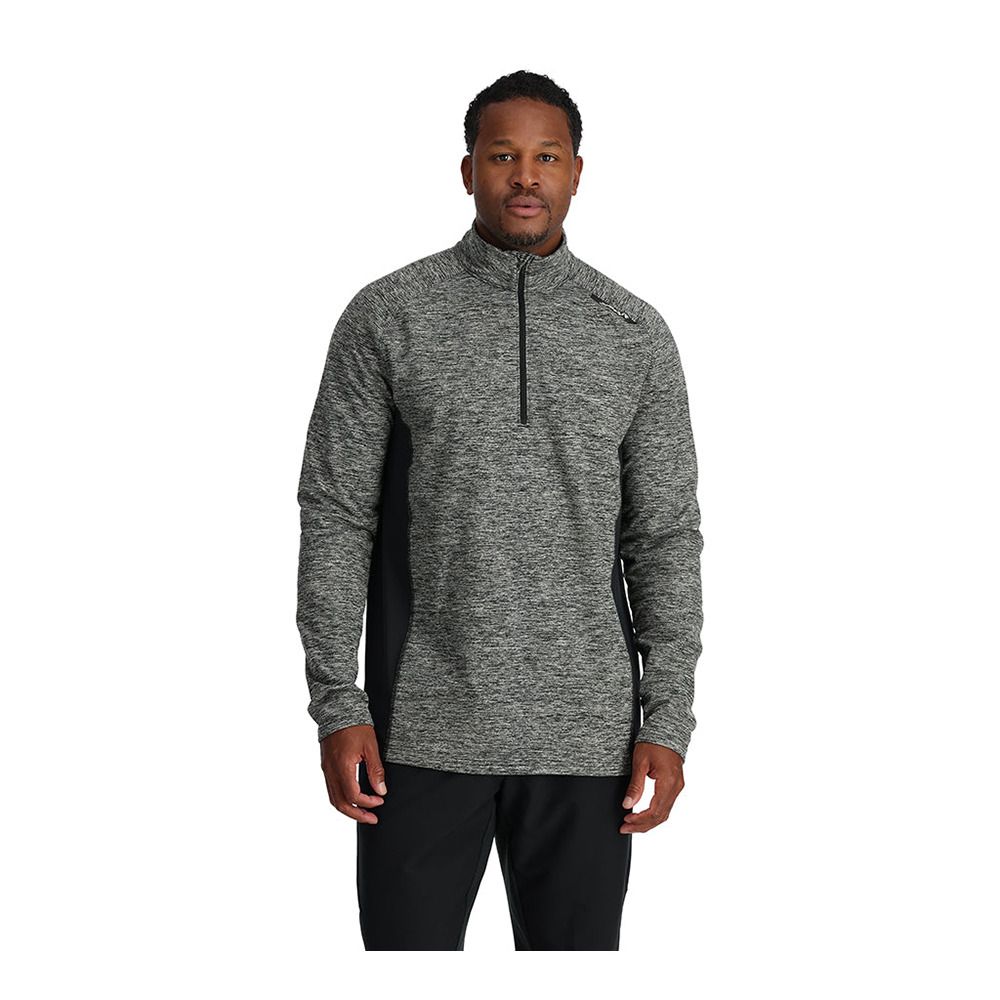 Spyder ACCORD 1/2 ZIP - Sweat Homme black