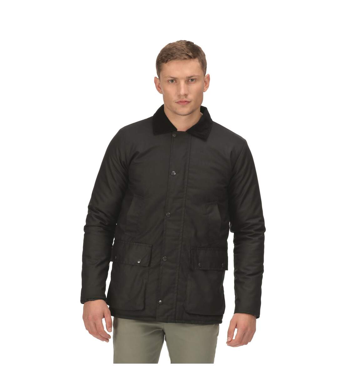 Regatta Veste cirée Pensford pour hommes (Noir) - UTRG6841