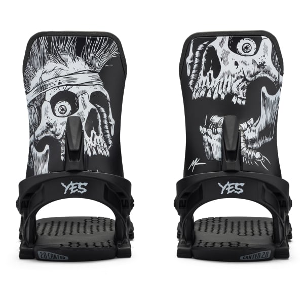 Fixation snowboard YES SELECT KOWALCHUK BLACK