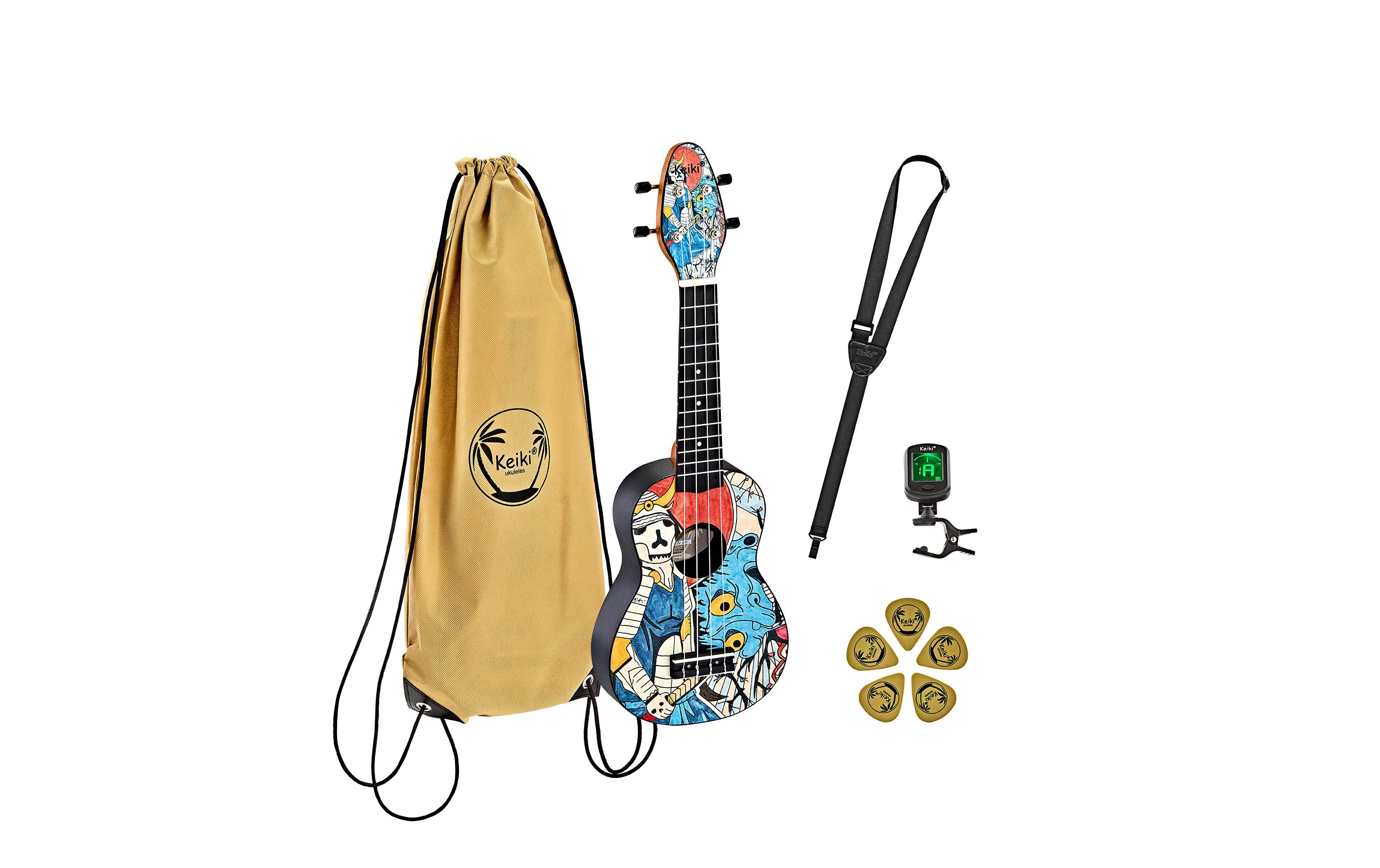 Ukulele Keiki Package K2-SR – SamuraiDer perfekte Einstieg in die Welt der Ukulele