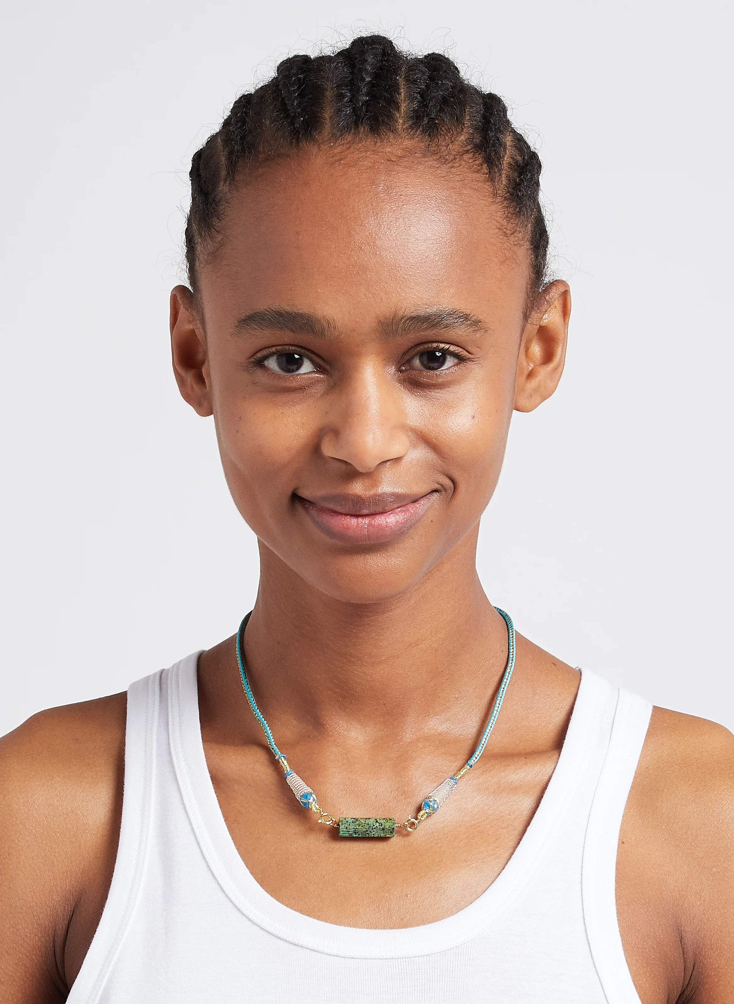 ROLLA BOLLA - Collier en pierres naturelles| Bleu