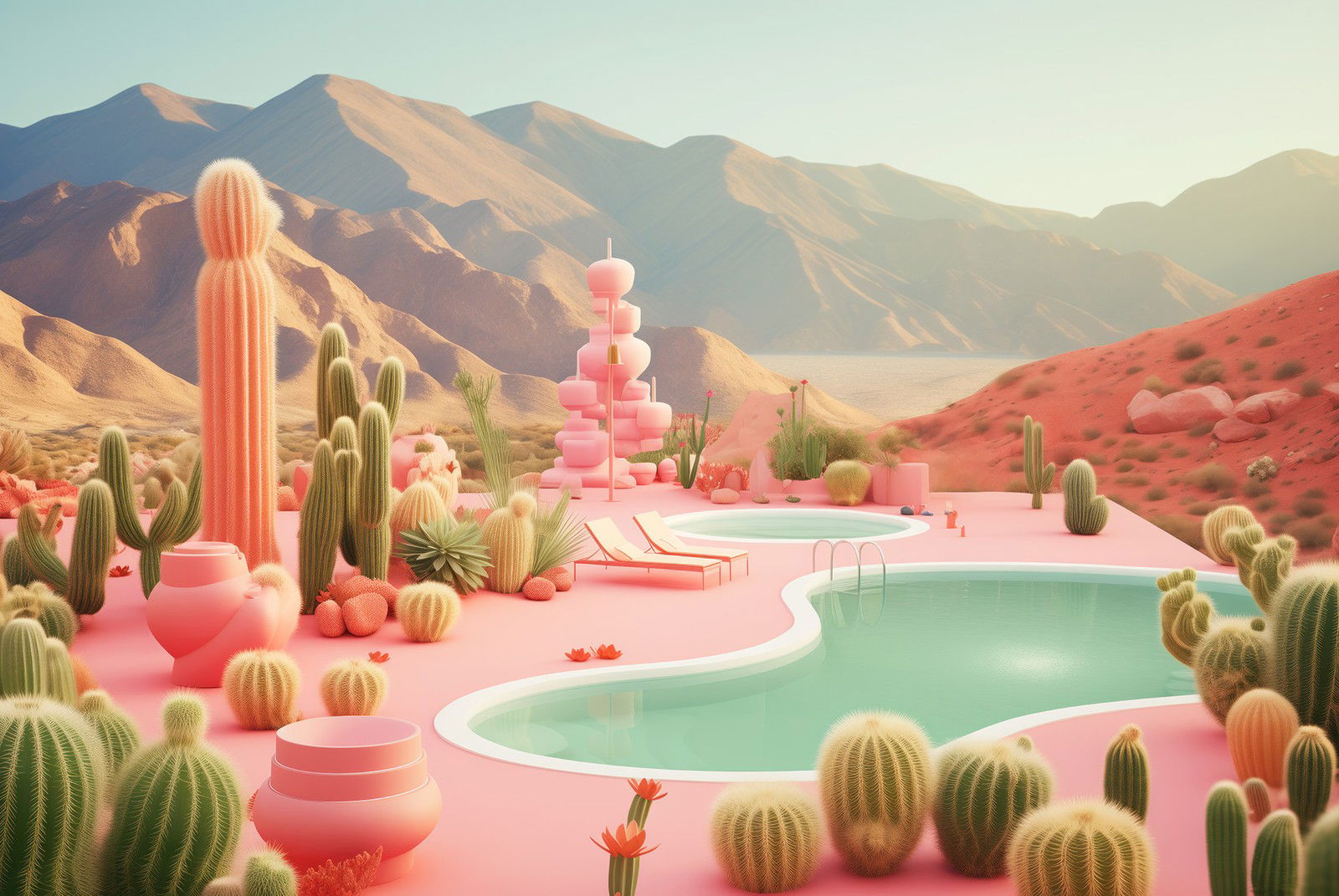 Sculptural  Vistas by Violeta Verve - Limited Edition. Edition of: 150. Signed.