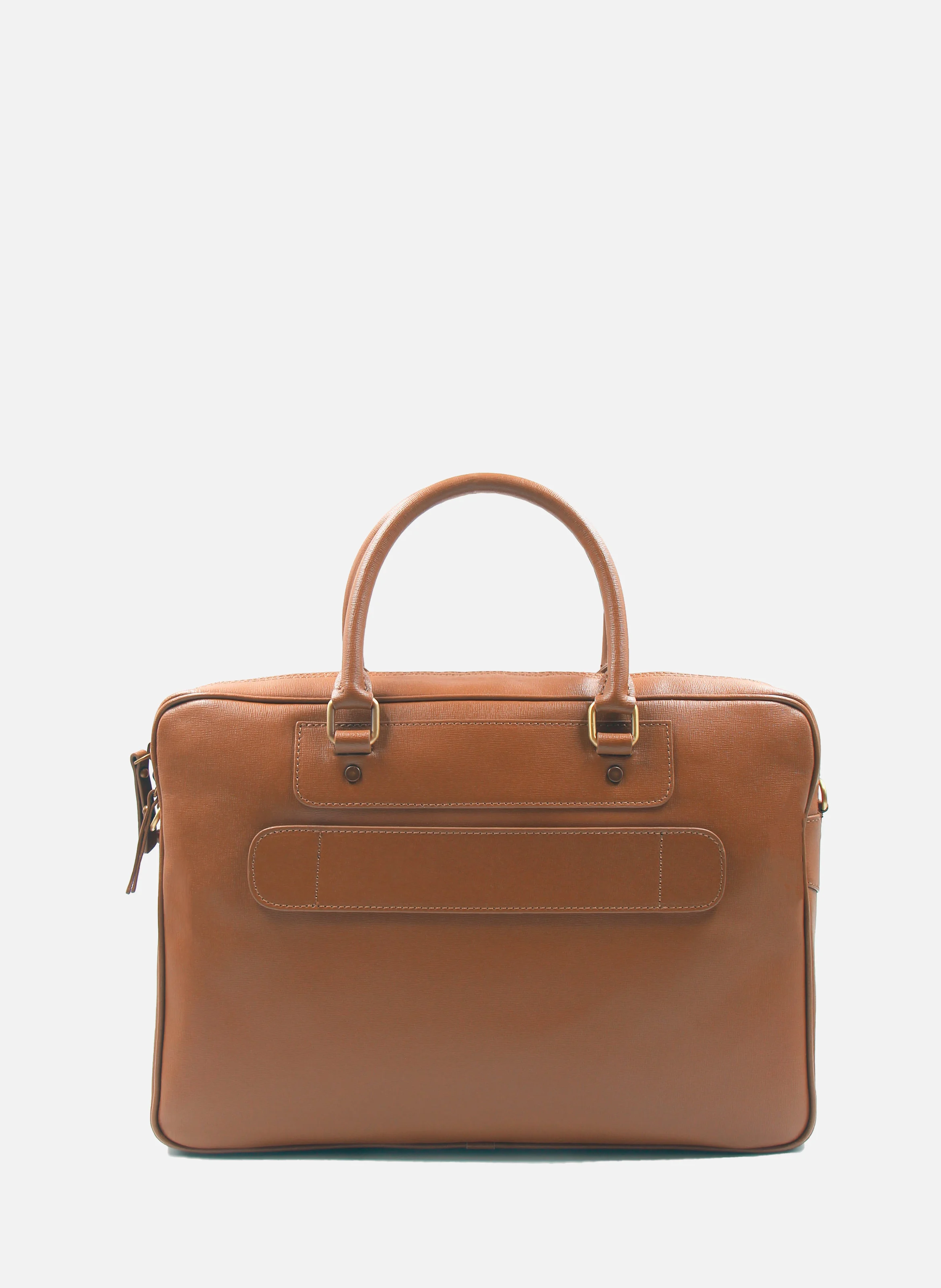 Sacoche cuir gravé | Marron