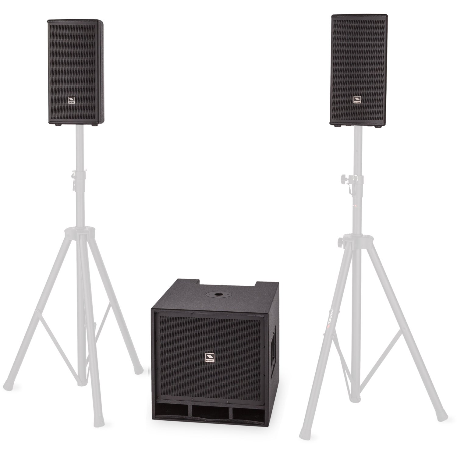 Proel LT812A actieve speaker-set