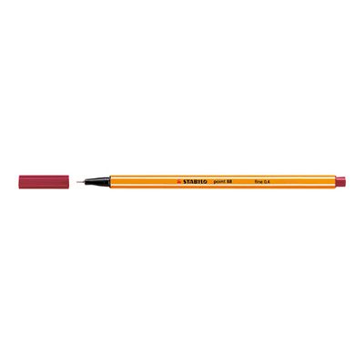 STABILO point 88 - Feutre fin - 0.4 mm - rouge terracota