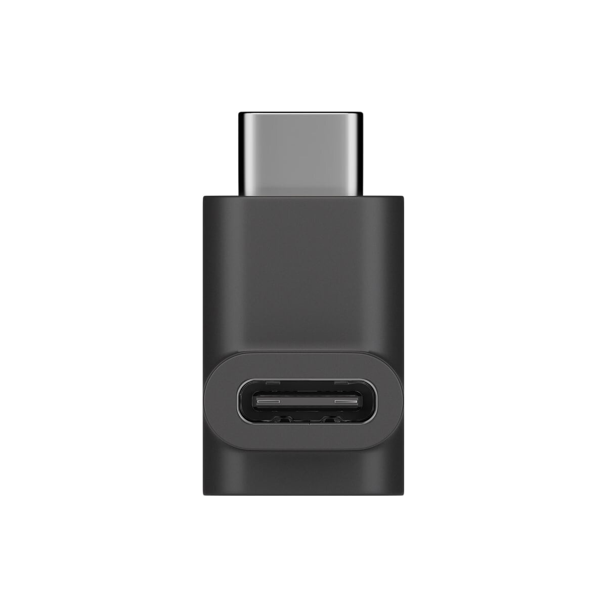 USB-Câ„¢ til USB-Câ„¢-adapter, 90°, svart