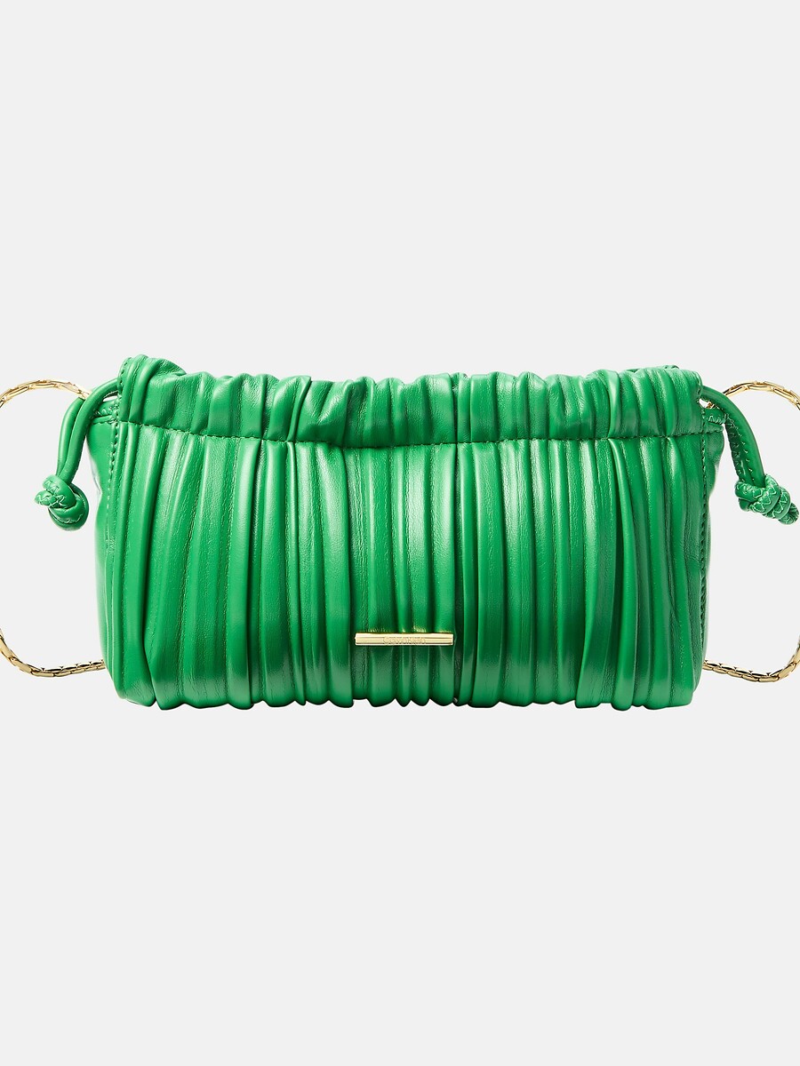CALVIN KLEIN<br>Mini bolsa de ombro plissada
