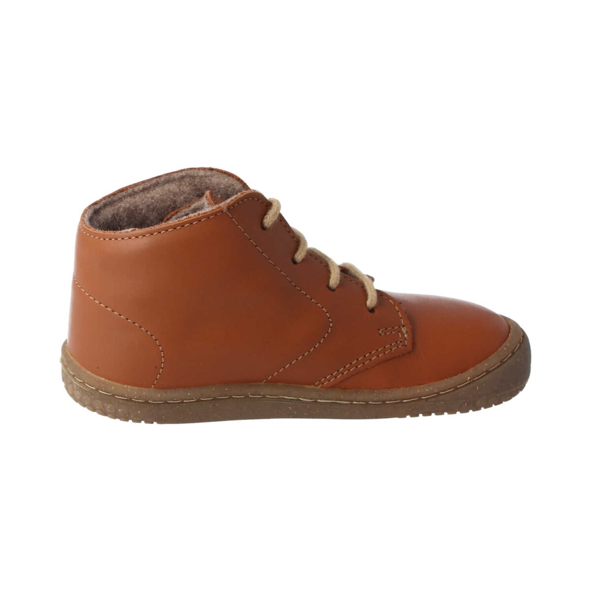 B2021222-F9 SOFT-TOE bio nappa chestnut woolfleece laces Weite/M