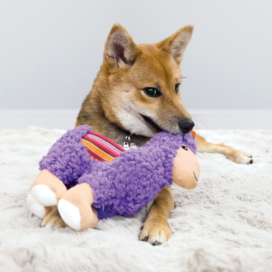 Lhama de Pelúcia Kong Sherps para Cães