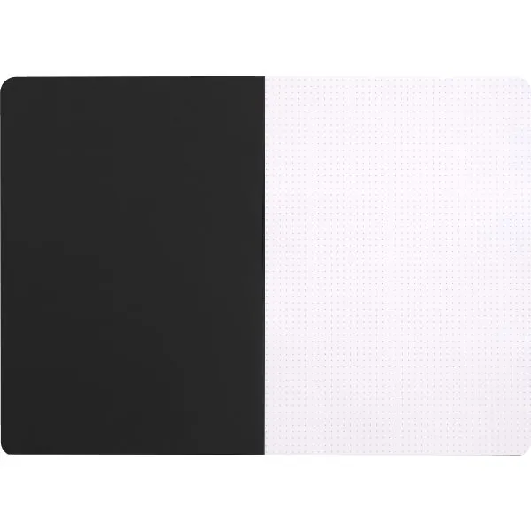Rhodia Kladdehæfte A4 dotted papir - sort omslag - 80gram 48 sider (Rhodia nr. 119166C)