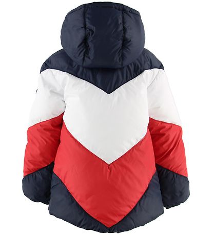 Tommy Hilfiger Steppjacke - Umkehrbar - Navy/Rot/Weiß