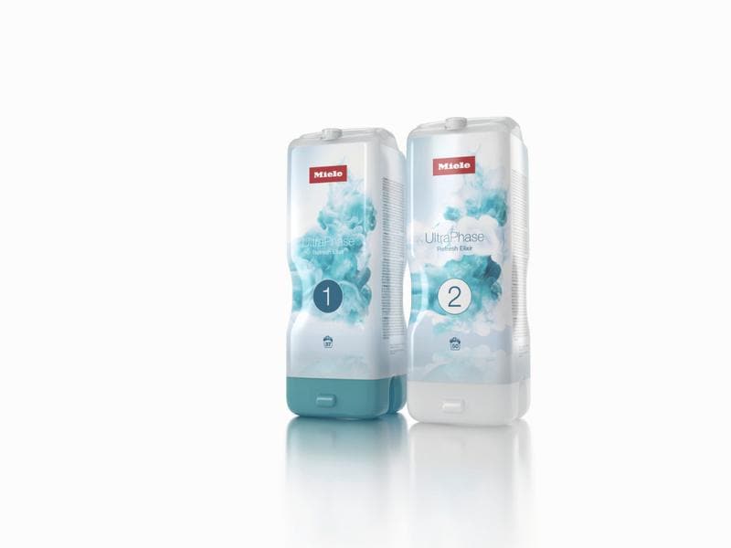 Miele Flüssigwaschmittel UltraPhase 1 Refresh Elixir 1.4 l 2-Komponentenwaschmittel zur Neutralisierung von unangenehmen Gerüchen