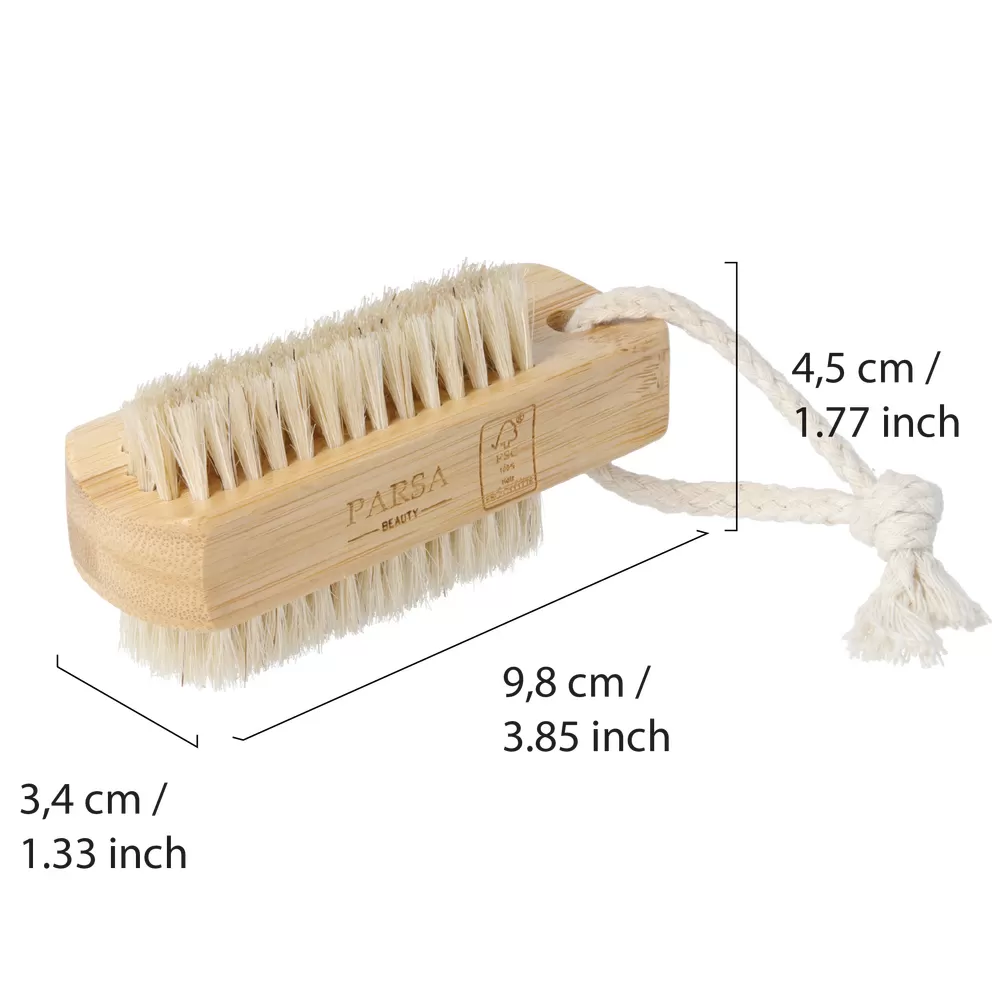 Parsa Beauty Neglebørste - Bambus - 1 stk.
