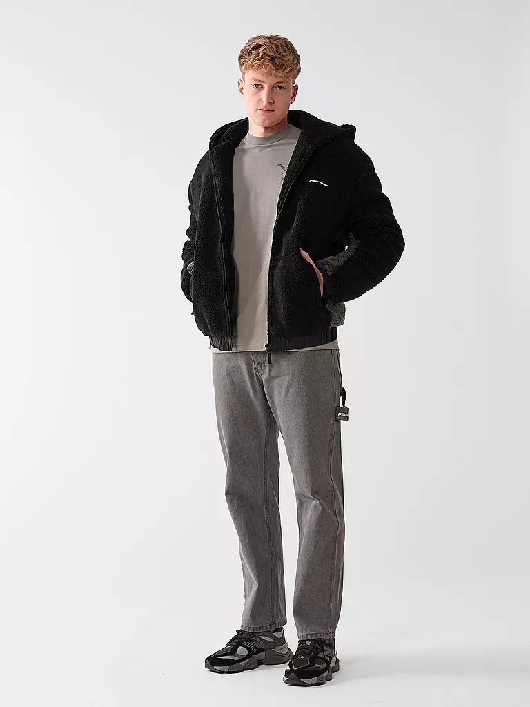 PEGADOR Fleecejacke ABSECON schwarz