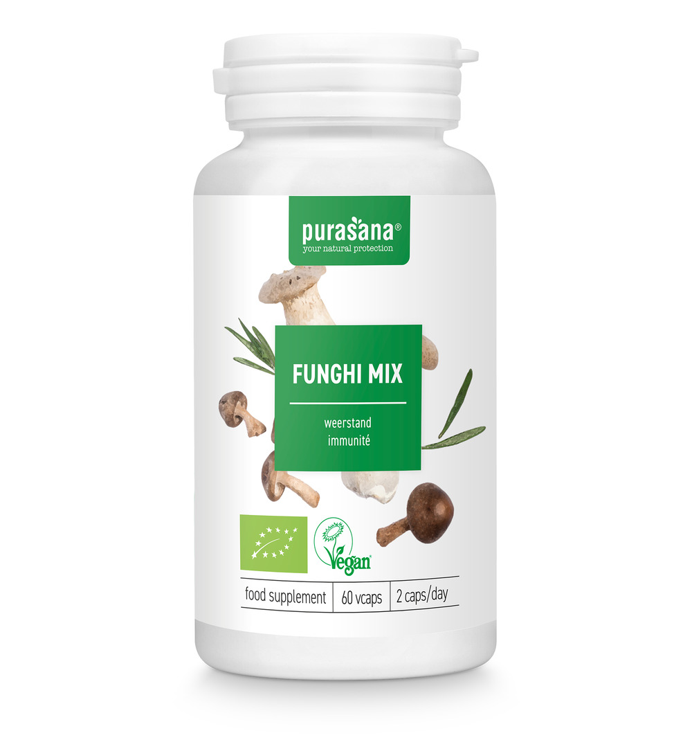 Purasana Funghi Mix Vegan Bio (60 vega capsules)