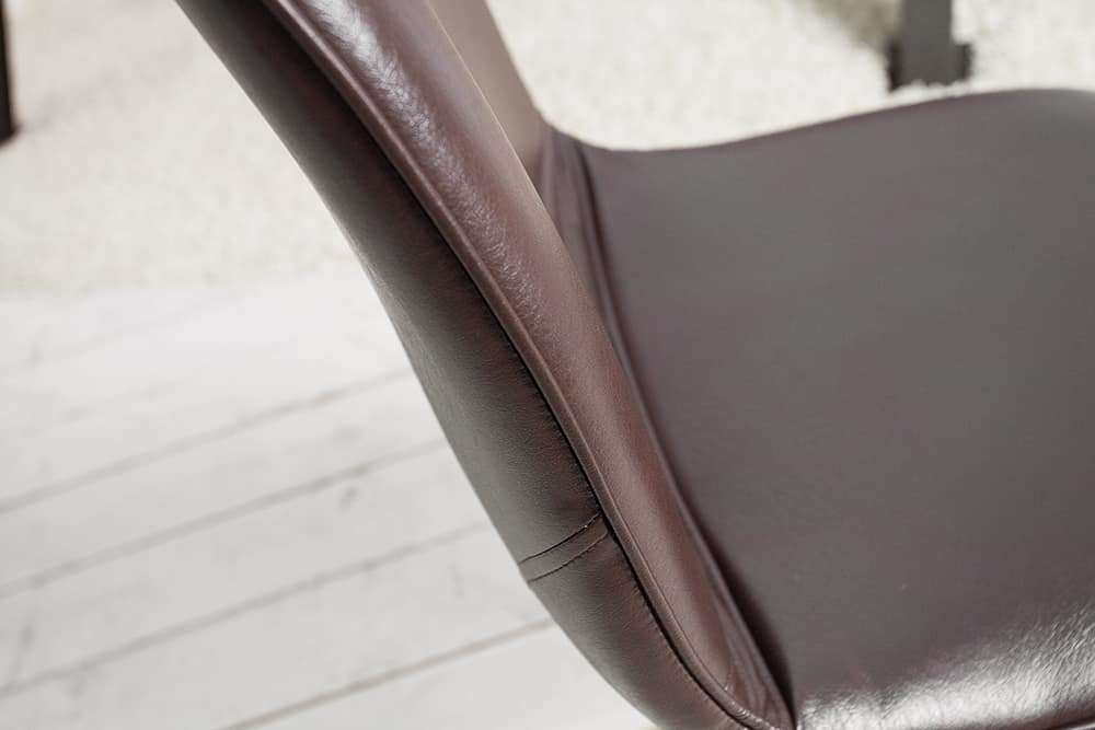Retro Stuhl AMSTERDAM CHAIR antik braun Designklassiker