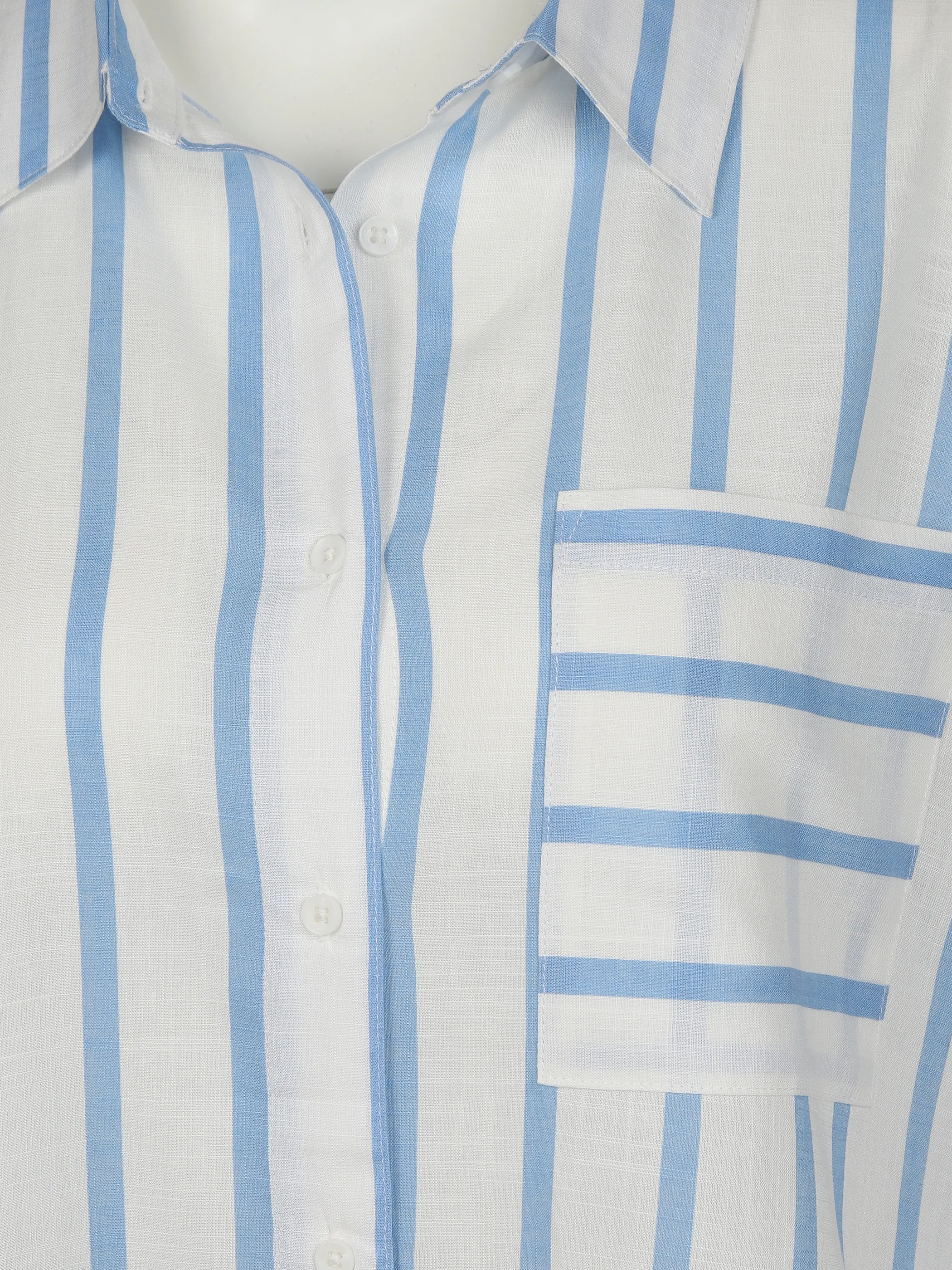 Damen Bluse im Streifenlook