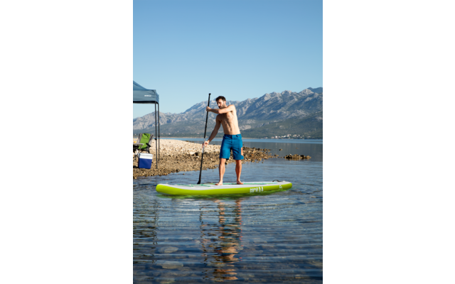 Camptime Corvi 9.4 SUP Set aufblasbares Stand Up Paddling-Board inkl. Paddel und Luftpumpe