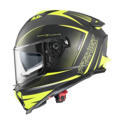 Casque Premier TYPHOON - FR Y9 BM - Noir / Jaune