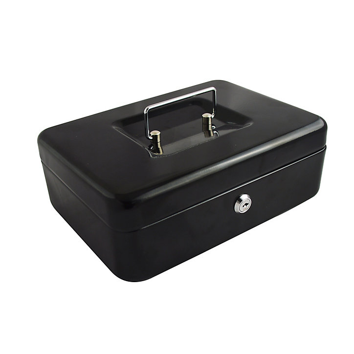 Caisse en acier Smith & Locke Noir 248 x 178 x 88 mm