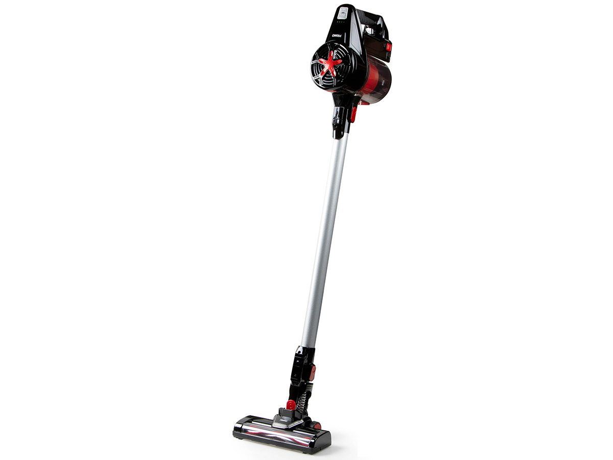 PRIMO PR504SV 3-in-1 Steelstofzuiger - Black/Red