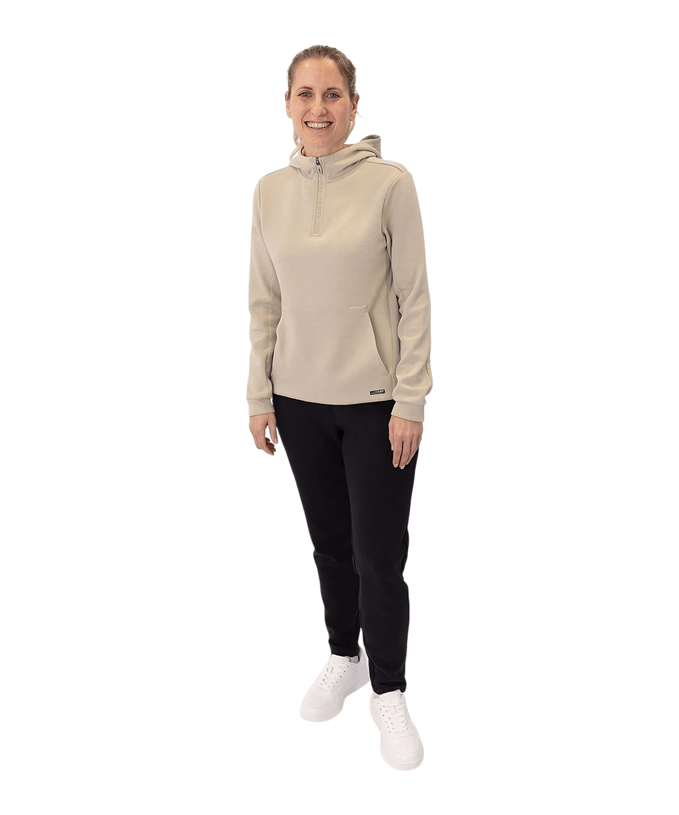 JAKO Pro Casual Hoody Damen Beige F385