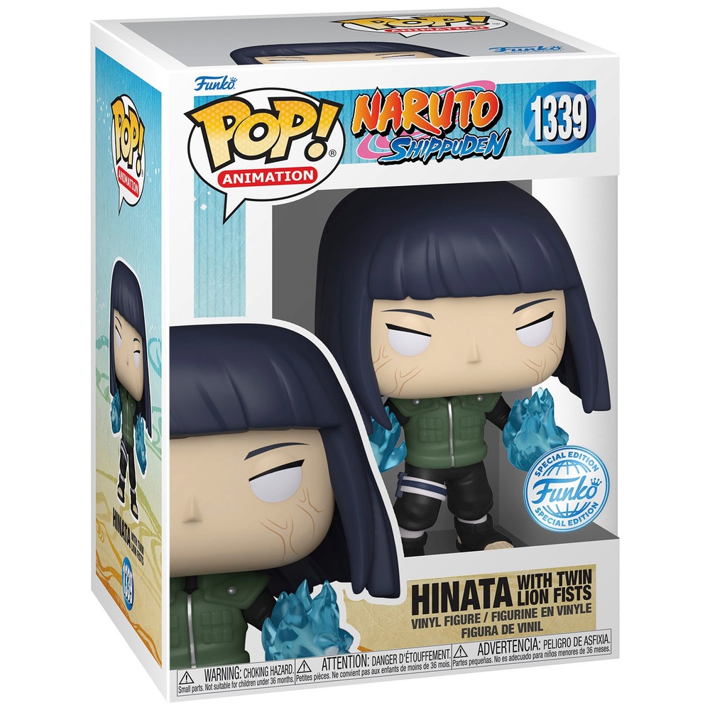 POP! Vinyl 1339: Hinata mit zwei Löwenfäusten (Leuchtet im Dunkeln) Chase-Sortiment