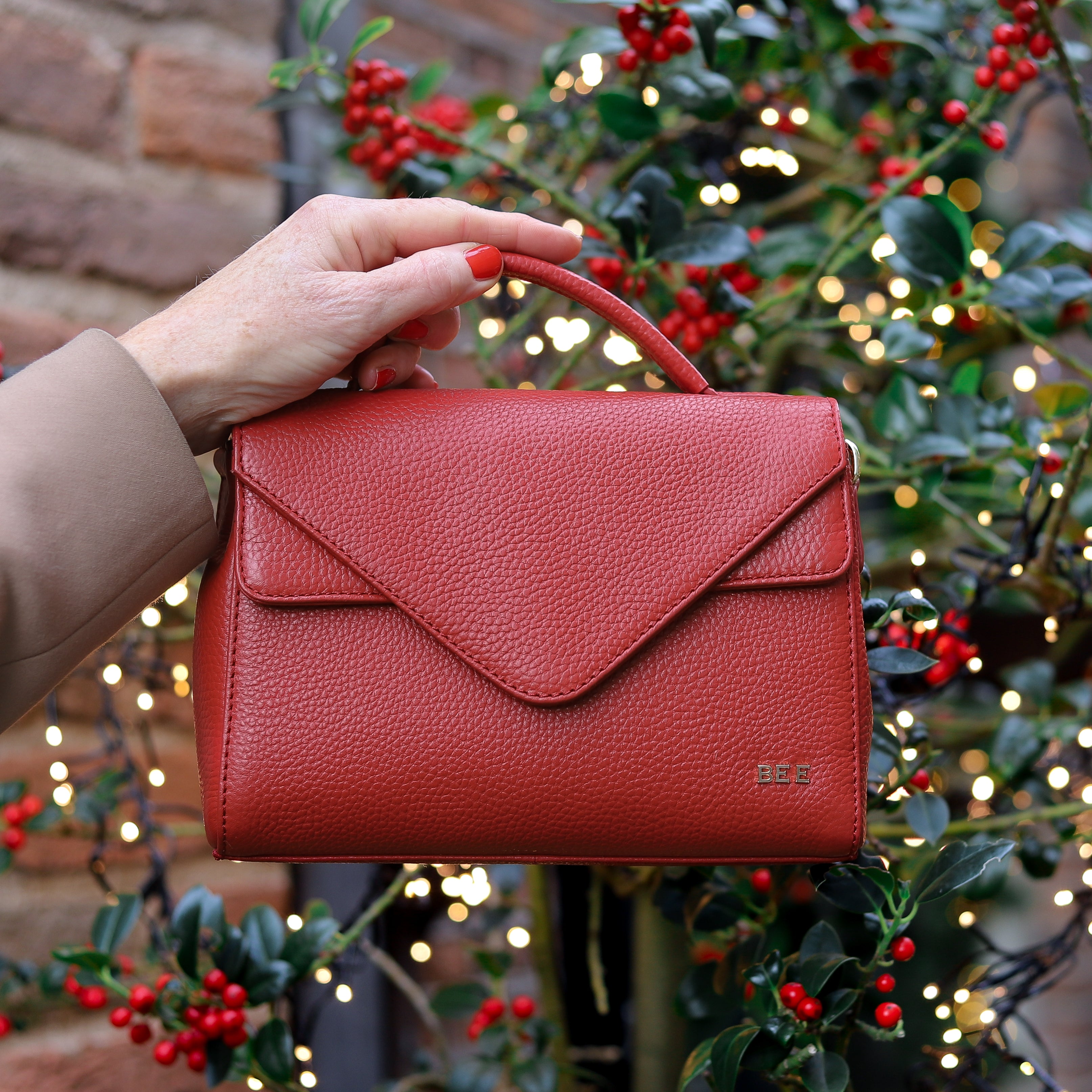 Hand-/schoudertasje 'Christy' Red Red