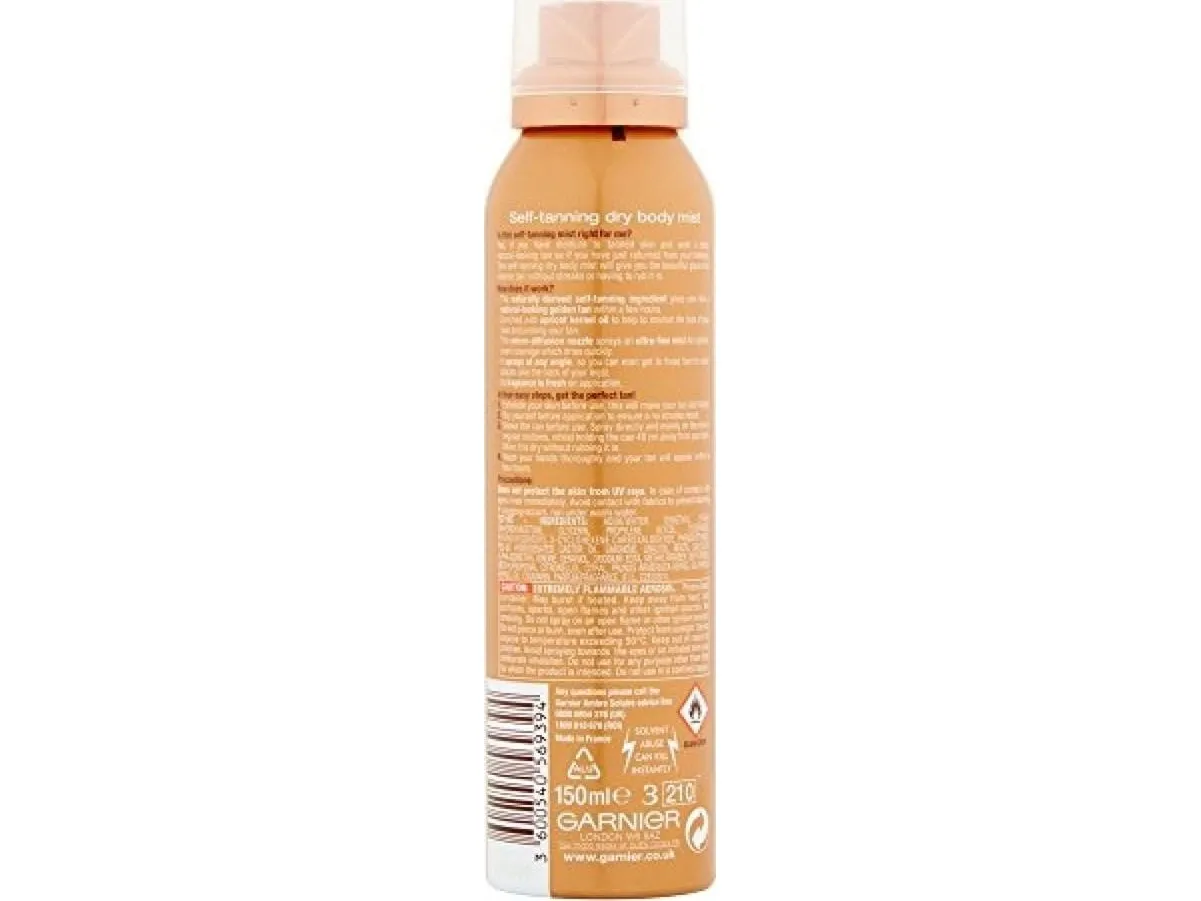 Garnier Body selvbruner Ambre Solaire No Streaks Bronzer 150 ml
