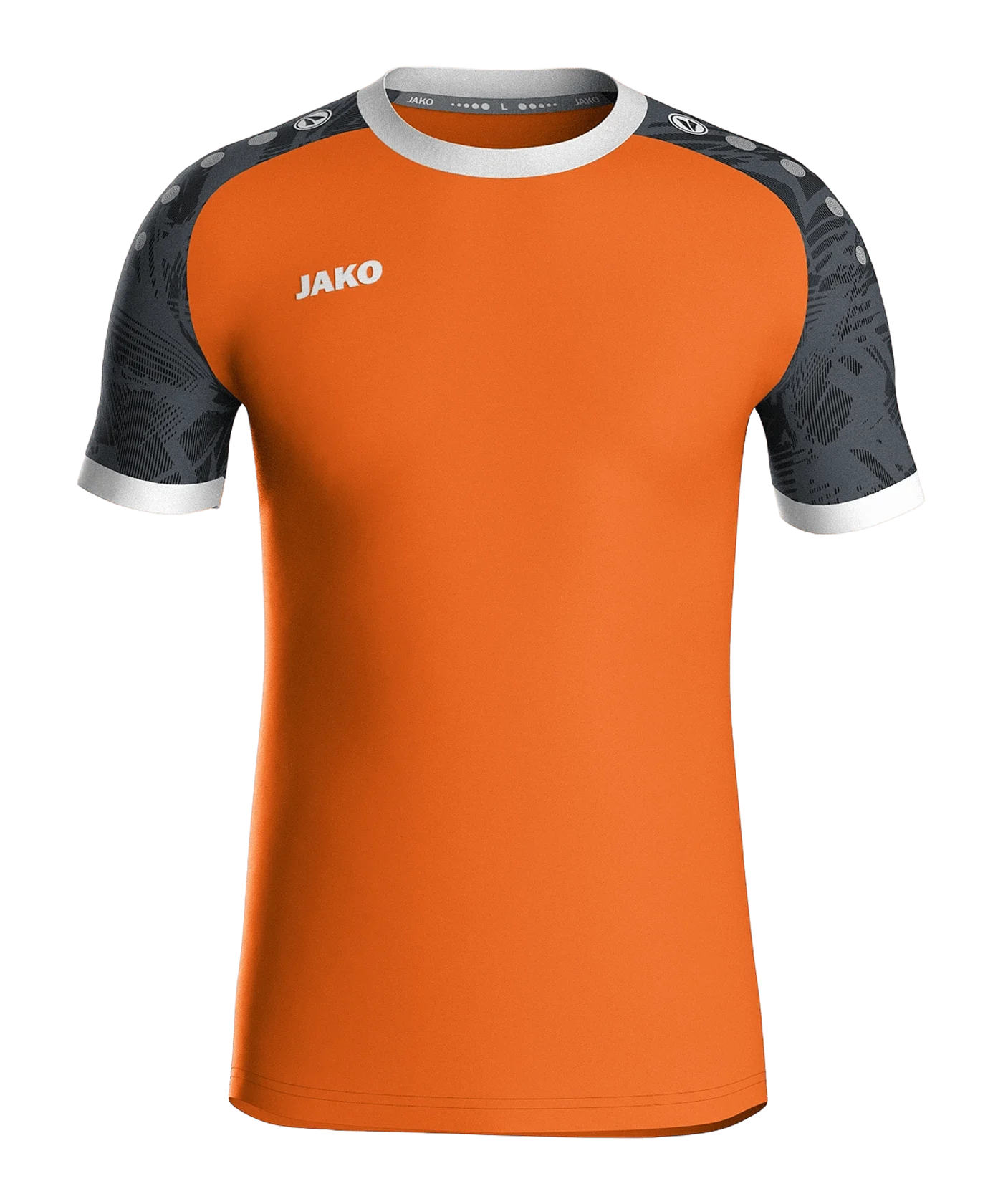 JAKO Iconic Trikot Orange Schwarz F351